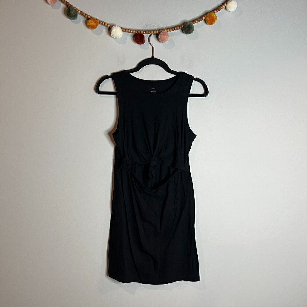 🔆 Aerie black cut out knot dress - Picture 2 of 6